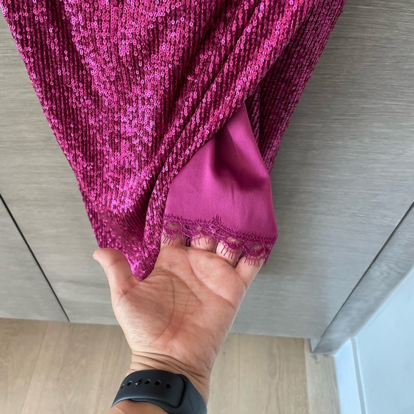 Jonathan Simkhai pink sequin dress - Picture 9 of 11